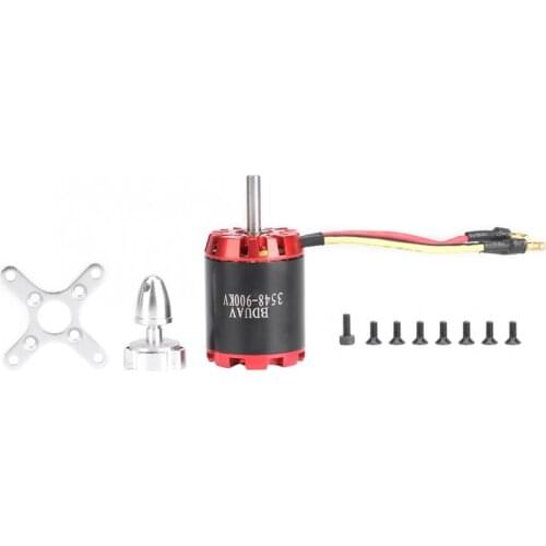 1PCS N3548 900KV 835W 2826 9000RPM High Speed External Rotor Brushless Motor Power for Glider Fixed Wing Model RC DIY Parts