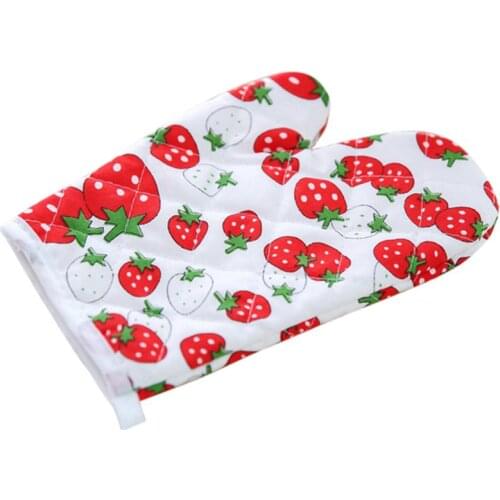 1 Piece(not 1 Pair) Oven Gloves Microwave Oven Mitt Insulated Non-Slip Glove Heat Resistant Thickening Oven Glove for Cooking