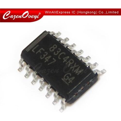 10pcs/lot LF347DR LF347M LF347DR LF347 SOP-14 In Stock