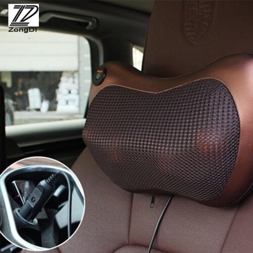 ZD 1X Car Protect Neck4/8 balls Massage Pillows For Nissan qashqai Citroen c4 c5 c3 Chevrolet cruze aveo Peugeot 307 accessories