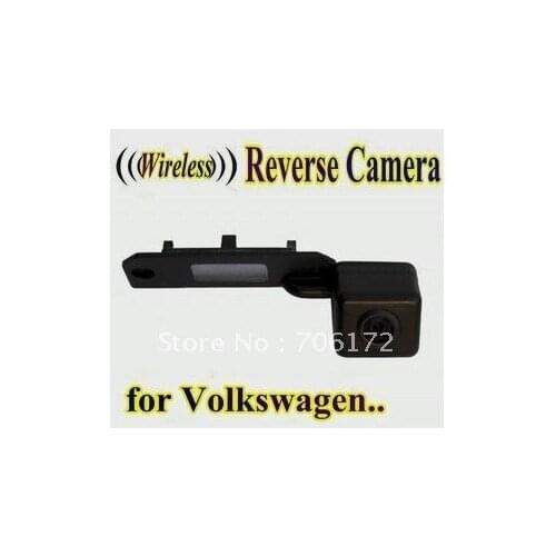 WIRELESS Special Car Rear View camera Reverse Camera backup for VW GOLF PASSAT TOURAN CADDY SUPERB /T5 TRANSPORTER/MULTIVAN