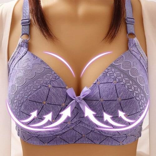 Bra Push Up Bra Sports Bra Anti-sag Bra For Women Solid Color Sexy Underwear Comfortable Soft Female Bra Sports Lingerie