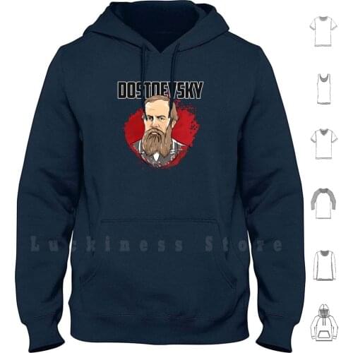 Dostoevsky Hoodies Long Sleeve Dostoevsky Dostoevskiy Dostoyevsky Russian Literature Russian Culture Crime And