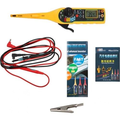 Automotive Circuit Tester Multimeter Lamp Car Repair Electrical Multimeter Lighting Auto Repair Tool
