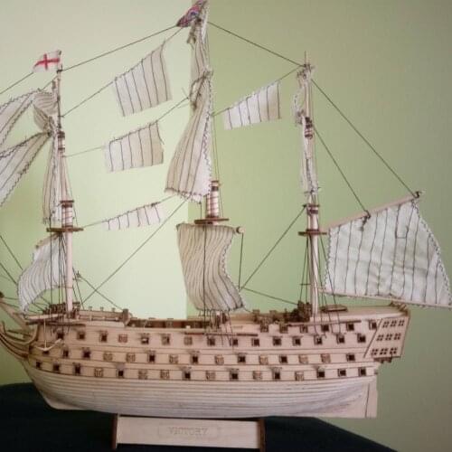 HMS Victory Royal Navy Ship wooden model building kits
