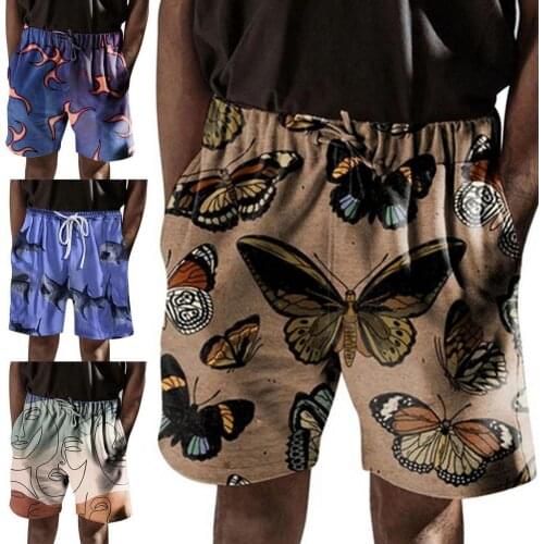 Hot Sales Sport Pants Thin Stylish Breathable Men Loose Beach Shorts for Summer