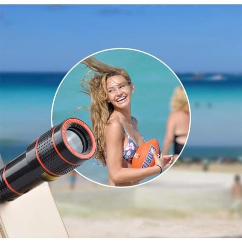 7-Piece Set Of 12x Zoom Mini Pocket Monoculars For Smartphones Powerful Zoom Macro Binoculars Travel Hunting Optics