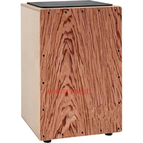Afanti Music Rose Wood / Birch Wood / Percussion / Natural Cajon (KHG-120)