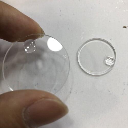 Watch accessories ROL watch glass table mirror table mask glass plane with magnified bead ghost plane glass