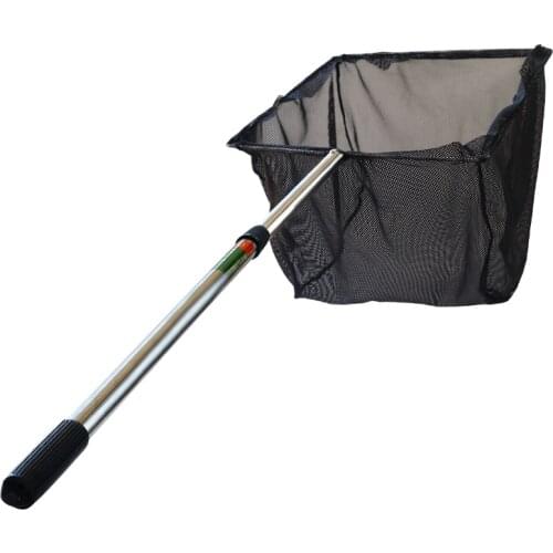 2021 New Pool Leaf Cleaning Net Skimmer+Telescopic Pole Detachable For Spa Koi Fish Pond Lightweight Easy-to-use Cleaning Tool