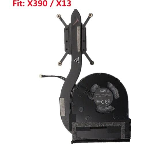 New Original CPU Cooling Fan Heatsink Radiator Cooler For Laptop Lenovo Thinkpad X390 X13 Intel version