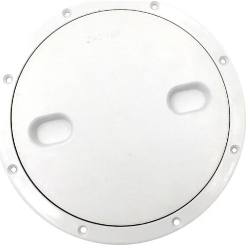 1 Pcs ABS Boat Deck Plate Waterproof Canoe Deck Plate Round Cover For Kayak Marine Boating Water Sport Etc O-ring Sealed