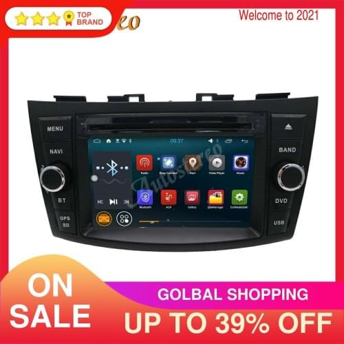 Android System Car DVD Player GPS Navigation Stereo for SUZUKI SWIFT 2011-2012 Multimedia Player Radio Tape Recorder Head Unit