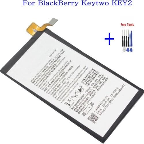 1x 3360mAh / 12.94Wh TLp035B1 Replacement Battery For BlackBerry Keytwo KEY2 + Repair Tools kit