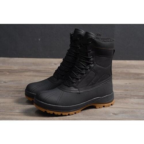 Outdoor winter hiking boots mens thinsulate skiing trekking slip-resistant waterproof shoes hunting working snow boots men 등산화