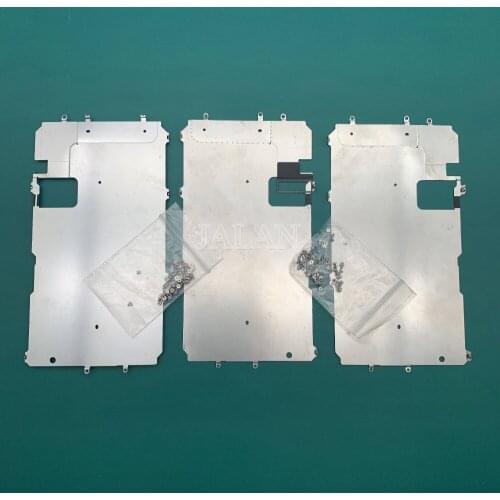 2pcs For phone 7/7 plus LCD Screen Back Metal Plate Shield with Home Button Expand replacement mobile phone repair refurbish