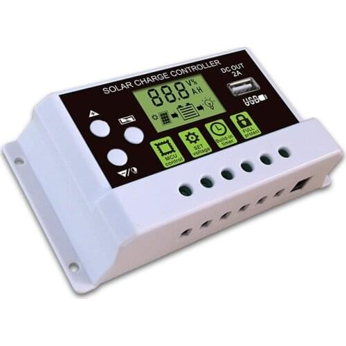 2020 Chinese solar controller manual PWM solar charge controller KYZS-10A/20A/30A