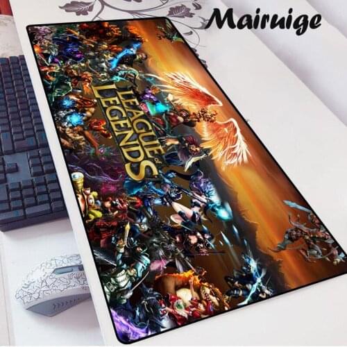 League of Legends Large Mouse Pad PC Laptop Gaming Accessories Desk Mat Gamer Computer Keyboard Table Pad Anime Mousepad Carpet