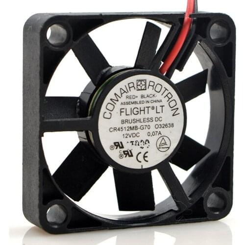 FOR COMAIR CR4512MB-G70 12V 0.07A 4.5CM 4510 2-wire cooling fan