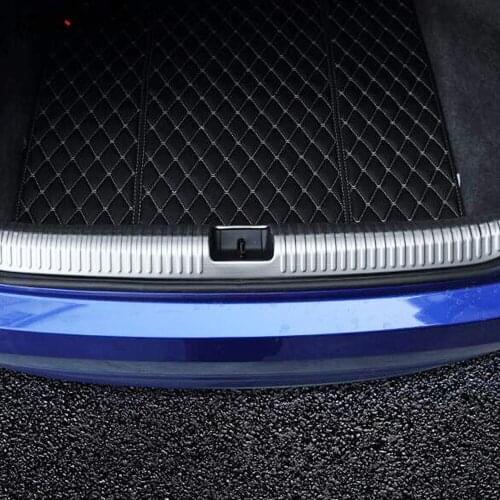 For Honda Accord 2018 2019 2020 Inner Rear Trunk Bumper Foot Plate Tailgate Door Sill Protection Sticker Accessories Car Styling
