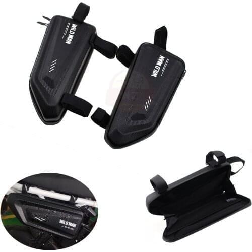 For Yamaha R6 R1 R3 R25 R15 XJ6 FZ6 FZ1 FZ8 MT-03 MT-07 MT-09 10 25 motorcycle waterproof side bag hard shell triangle bag kit