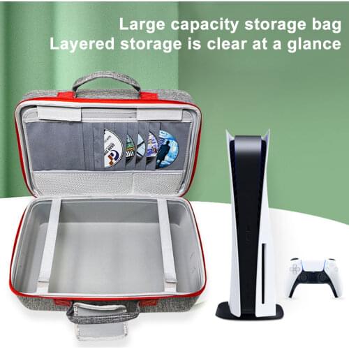 Travel Storage Handbag For PS5 Game Console Bag Anti-scratch Shockproof Protective Carrying Case Handle Bags For Playstation 5