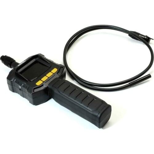 8mm Borescope Inspection Camera With 2.4Inch TFT-LCD Color Monitor Portable-AV-Handheld-Endoscope Camera Flexible Extended Tube