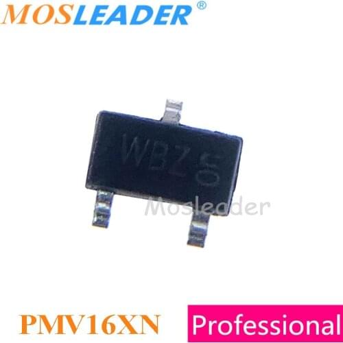 Mosleader PMV16XN SOT23 3000PCS PMV16 N-Channel 20V 3A 8.6A Made in China High quality