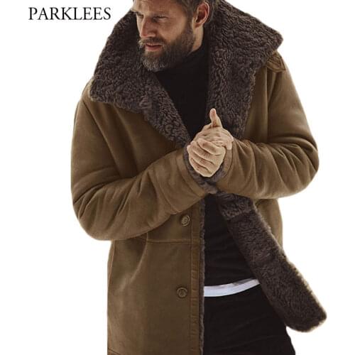 Fleece Winter Coat Jacket Men 2020 Brand New Mens Plus Velvet Hommes Veste Men Parkas Thick Warm Windbreaker Overcoat Outwear