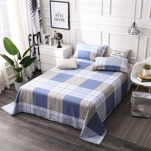 100% cotton Bed Sheet Printed Fitted Sheet Bed Linen Mattress Cover 1Pcs Bed sheet