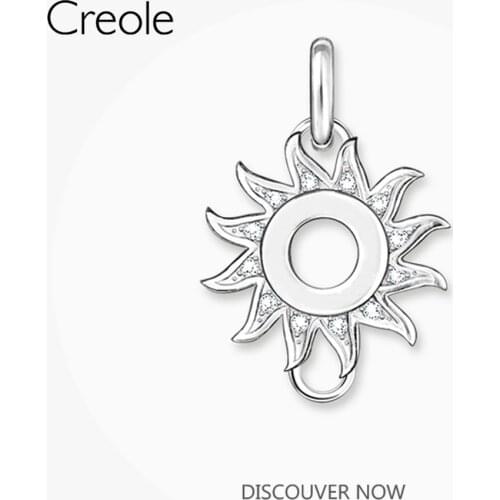 Sun Charm Carrier Element,2019 Winter Brand New Fashion Jewelry 925 Sterling Silver Trendy Gift For Women Men