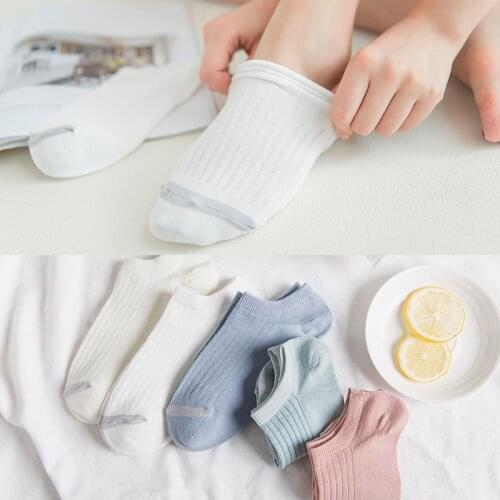 Invisible Short Woman Sweat summer comfortable cotton girl womens boat socks ankle low female 1pair=2pcs ws178