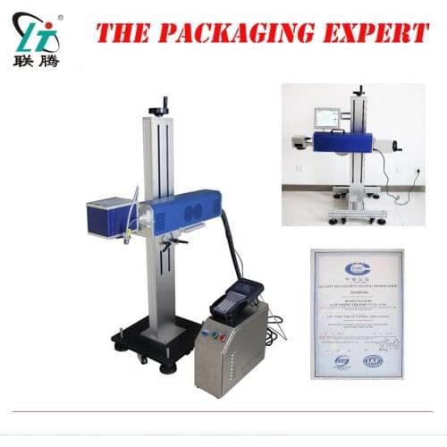 Fully automatic laser marking machine, continue codes carbon diaoxide laser printer machine code date printer printing machine