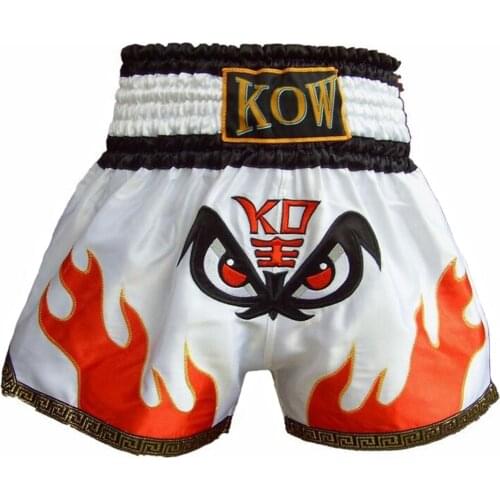 MMA Muay Thai Boxing Fight Shorts Pants Men Kids Custom Trunks Training Sports Shorts For Adult Pants