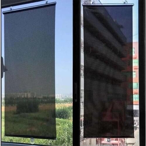 Suction Cup Window Shade Visor No Drilling Car Home Bathroom Sunblind Sun Shade Garden Supplies Accessories LBShipping