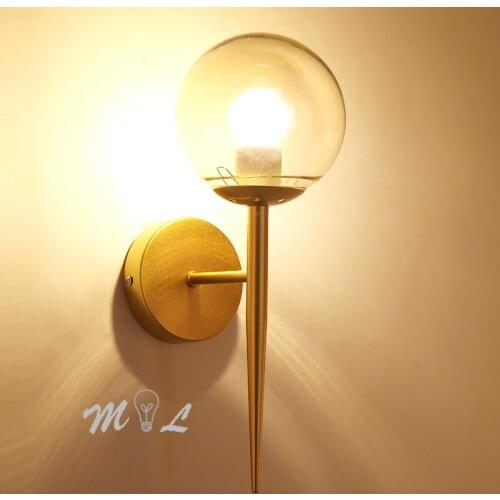 Nordice arandela luminaire iron bedside aisle corridor home deco monkey lamp