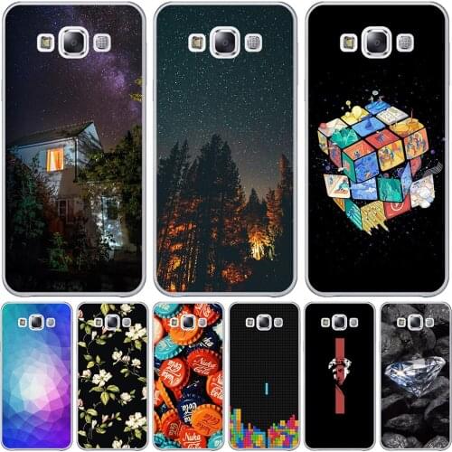 For Samsung Galaxy E7 E7000 On5 2015 Case Back Cover Protective Cute Fundas Luxury Coque Bags