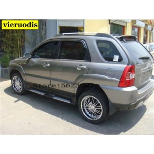 2007 2008 2009 2010 2011 for KIA sportage spoiler by big high quality rear window roof wings rear spoiler by primer sportage