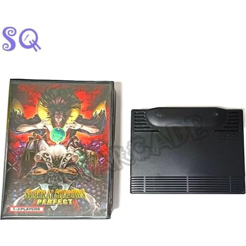 2021 NEO GEO AES Samurai shodown v perfect Game Cartridge Game box Home Card for original AES Console Boxed games Controler