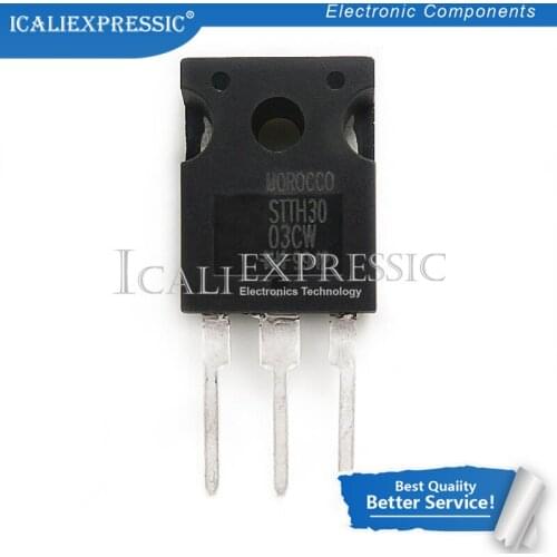 5PCS STTH30R03CW STTH3003CW STTH3003 TO-247 30A 300V In Stock