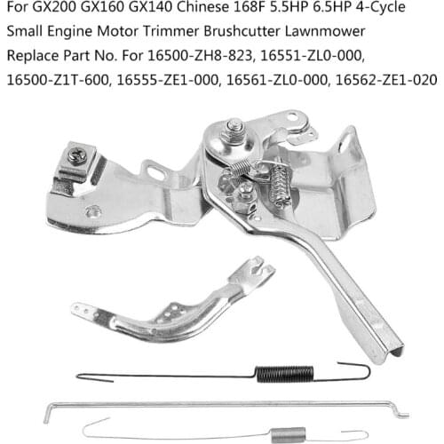 50LB Throttle Control Lever Arm Governor Link Rod Return Spring Kit For GX200