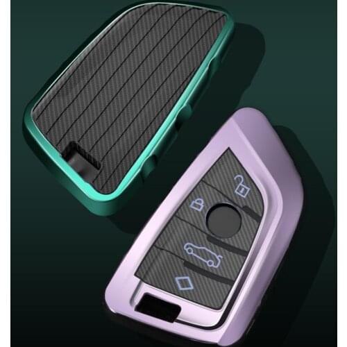 Car TPU Key Case Cover For BMW X1 X3 X4 X5 X6 F15 F16 F48 525 1 2 3 4 5 6 7 Series Interior Accessories