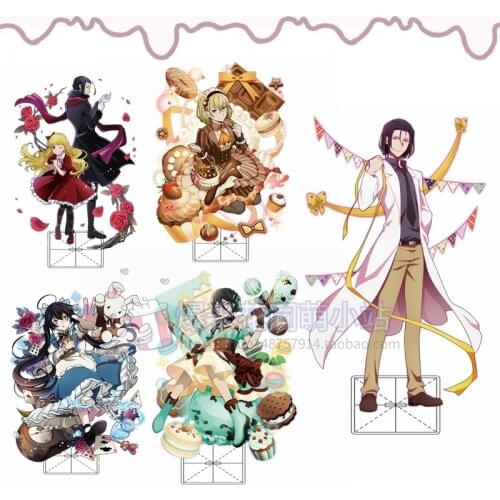 Bungo Stray Dogs DEAD APPLE Acrylic Figure Stand Model Toy Desktop Decor Osamu Dazai Nakahara Chuya Nakajima Atsushi Ryunosuke