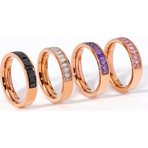 HAIMAITONG Rings With Diamonds