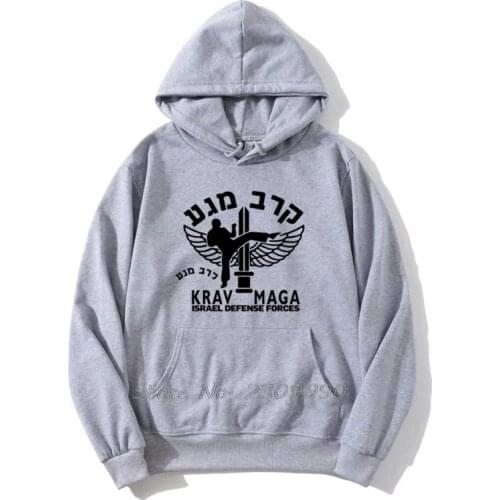 Israel Krav Maga Hoodie Men Fashion Print hoodies Casual Hip Hop Men Fleece Hoodies Sweatshirt Spring Autumn Streetwear