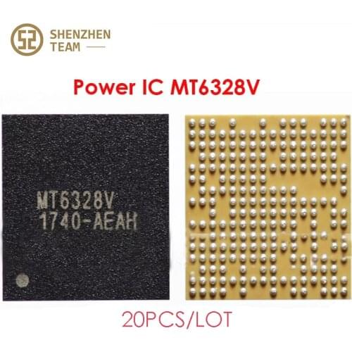SZteam 20pcs Power IC MT6328V 6328V PM IC Power Supply IC 100% NEW Power Management Integrated Circuits Replacement Parts Repair
