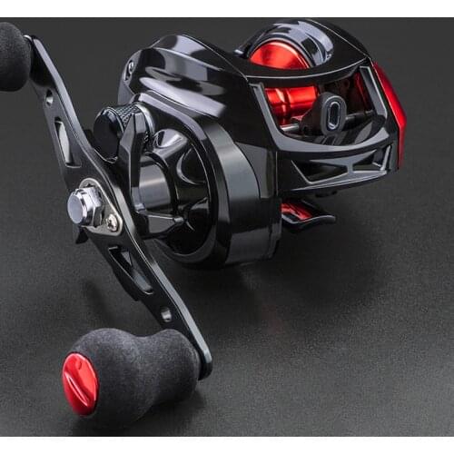 LINNWL Baitcasting Reel 7.2:1 High Speed Gear Ratio Fishing Reel 8KG Max Drag Bait Casting Reel Metal Spool Pesca