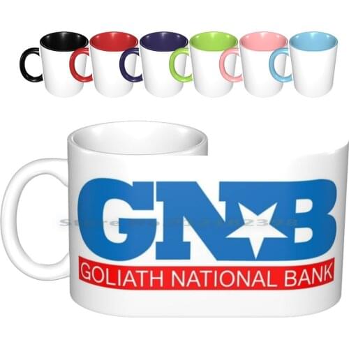 Gnb Ceramic Mugs Coffee Cups Milk Tea Mug Himym How I Met Your Mother Goliath National Bank Gnb Star Tv Show Creative Trending