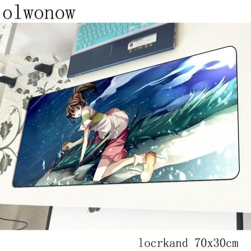 Spirited Away mousepad gamer Mass pattern 700x300x3mm gaming mouse pad cute notebook accessories laptop padmouse ergonomic mat