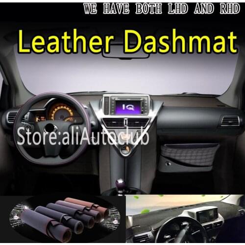 For Toyota Scion IQ 2008 2009 2015 Leather Dashmat Dashboard Cover Dash Mat Sunshade Carpet Custom Car Styling Auto Accessories